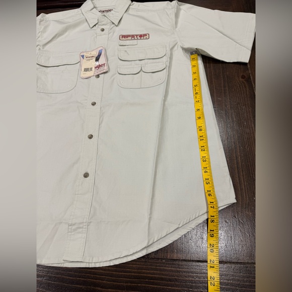 Wrangler Short-Sleeve Rugged Wear Shirt - RipStop - Picture 8 of 8